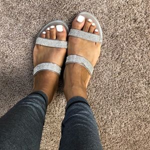 Aldo diamond sandals